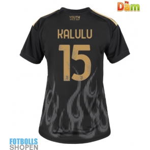 Billiga Juventus Pierre Kalulu #15 Tredjeställ Dam 2026-27 Kortärmad